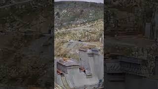 DAM CONSTRUCTION - AWESOME TIME LAPSE Huge dam construction in 1 minute