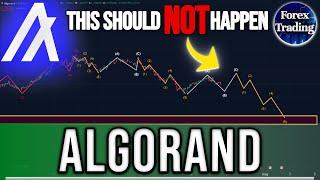 ALGORAND PRICE PREDICTION : THIS SHOULD NOT HAPPEN - ALGORAND NEWS NOW