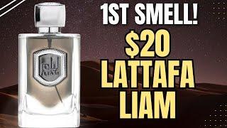 $20 Lattafa Liam 1st Smell! Cheap Mens Fragrances That Smell Expensive!