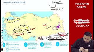 KPSS COĞRAFYA 16) TÜRKİYE'NİN SU KAYNAKLARI -GÖLLER