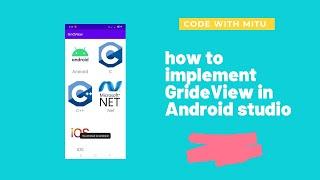 How to implement #Gridview in android studio|#Gridview in android studio|android #Gridview