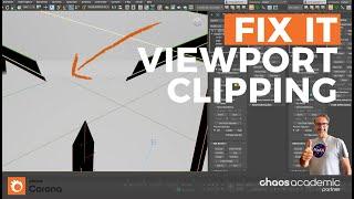 How to Fix 3ds Max Geometry issue - Camera Clipping