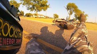 Lowside Motorcycle Crash
