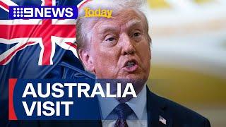 Concerns over Australia-US relations prompt calls for Trump visit | 9 News Australia