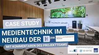 PIK AG in Aktion: Modernste Medientechnik im neuen Gebäude der IHK Niedersachsen in Hannover