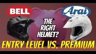 Arai XD4 vs Bell MX9 Adventure Mips