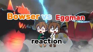 Alex therisinglegend reacts to Death Battle Bowser vs Eggman