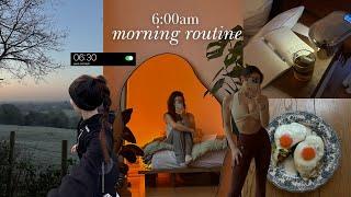 6am MORNING ROUTINE 2025  healthy + mindful habits to have a *PRODUCTIVE* day