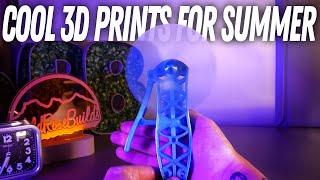 6 Cool 3D Printed Things For Summer - ELEGOO x ALL3DP Summer Necessities Creativity Challenge