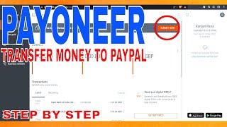  How To Transfer Money From Payoneer To Paypal 