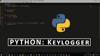 Create a Keylogger With Python | Beginner Tutorial