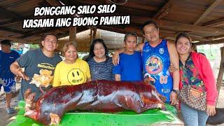 BONGGANG SALUHAN NG AMING BUONG PAMILYA SA DATING FISHPOND