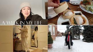 VLOG | Catching up, Unboxing, Try Ons, Holt Renfrew Lunar New Year Afternoon Tea, Shopping