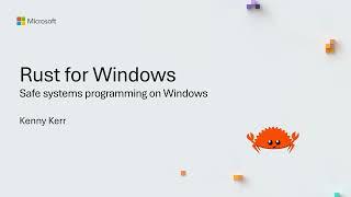 Rust for Windows - Part 1
