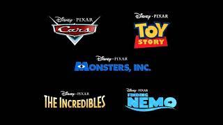 Cars Toy Story Monsters, Inc. The Incredibles and Finding Nemo