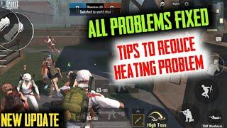 All Glitches Fixed |Heating problem Solved Tips |  Pubg Mobile lite 0.16.0 New Update