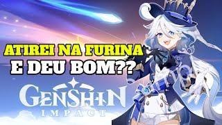 ATIREI NO BANNER DA FURINA E DEU MUITO BOM??? GENSHIN IMPACT!!