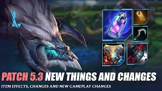 Patch 5.3 New Things and Changes - Wild Rift