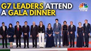 Italian President Sergio Mattarella Hosts Gala Dinner For G7 Leaders | G7 Summit | Italy | N18G