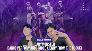 BABYMONSTER - DANCE PERFORMANCE VIDEO (Jenny from the Block) REACTION!!! APA MAU DINILAI LAGI???