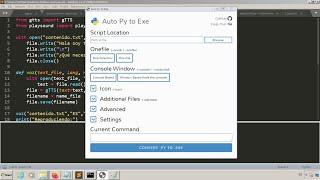 ¿Cómo PASAR de .PY a .EXE? (Crear EJECUTABLE con Python)