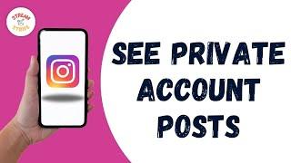 How To See Private Account Posts On Instagram