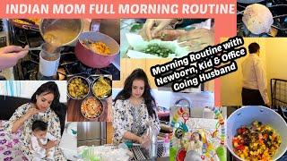 INDIAN MOM 6 AM REALISTIC MORNING ROUTINE~ MANAGING BABY, KID AND OFFICE GOING HUSBAND~ MY COOKWARE