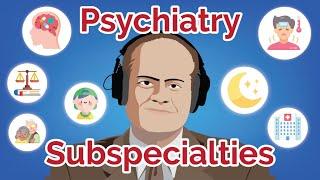 7 Psychiatry Subspecialties Explained | What’s the Best Path for You?