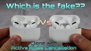 Whitepods Pro VS Airpods pro - Clone with REAL Active Noise Cancelling!!