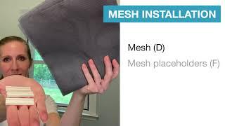 Magic Mesh Window Screen Installation Video