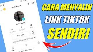 cara salin link akun Tiktok sendiri