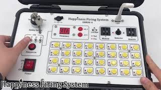 HAPPINESS new product 32 cues remote control fireworks firing system.