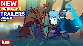 BEST NEW Indie Game Trailers: June 2021 | Part 1