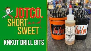 JDTCO SHORT AND SWEET KNKUT DRILL BITS NEW STEP POINT BITS NEW SEGMENT USE LUBE!! HIGH SPEED STEEL!!