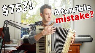 I bought the CHEAPEST ACCORDION on Marketplace - Bargain or...