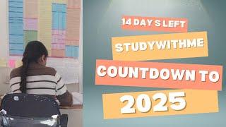 14 Days Left to 2025 – Study With Me #ias#ips#neet#ssc#nda#cds#exam #studywithme