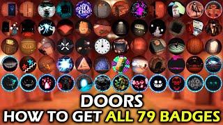 DOORS - How to Get All 79 Badges | Roblox