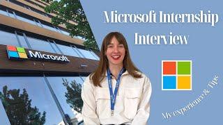 Microsoft SWE Internship Interview - How I landed my internship // Tips to master your interview!