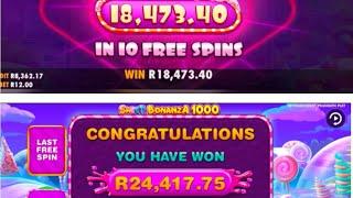 SUGAR RUSH AND SWEET BONANZA 1000 PAYS ME MASSIVE BEST SESSION EVER !!!!