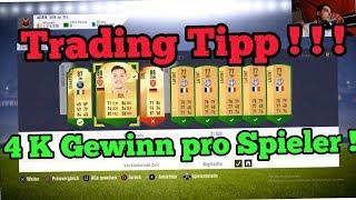 TRADING Tipp 4 K pro Spieler !!! FIFA 18  TRADING TIPPS (DEUTSCH) | HOW TO MAKE COINS - ALEX96