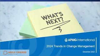 2024 Trends in Change Management