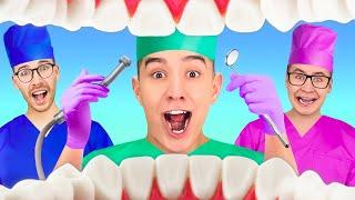 We Became DENTISTS for 24 Hours! *Real DENTISTS*