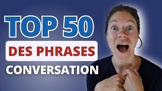 50 EXPRESSIONS pour niveau débutant : PHRASES UTILES pour une conversation en anglais