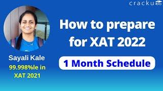 One month preparation strategy by XAT topper (99.998%le)