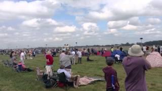 Double Typhoon Fighter Take Off RIAT 2014