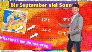 Wetter Deutschland: Wetterkarten hauen diese Woche viel Sonne, Wärme und Hitze raus. Wie lange noch?