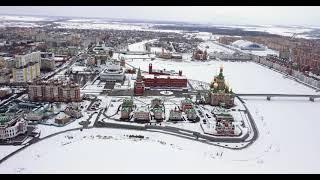 Видео с дрона - Апрель - Йошкар-Ола