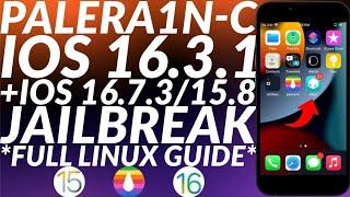 Palera1n-C Jailbreak iOS 16.3.1/16.7.3/15.8 | Palera1n iOS 16.3.1/16.7.3/15.8 | Palera1n-C Linux