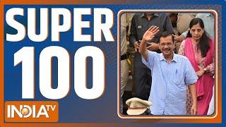 Super 100: Arvind Kejriwal Resignation | PM Modi Birthday | SC Hearing on Kolkata Case