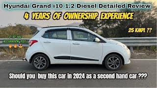 Hyundai Grand i10 1.2 Diesel LongTerm Ownership Review | Detailed Drive Review | Pros  and Cons  |